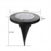 Waterproof LED Solar Garden Lights For In-Ground, Patio, Lawn, Yard, Pathway, Walkway - Pack Of 4